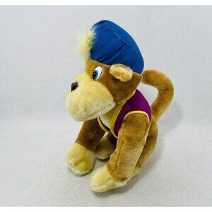 Dema Spain Abu Capuchin Monkey Plush Toy 12” Doll Hat Shirt Clothes Costume Rare